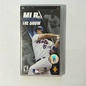 MLB 07: The Show (Sony PSP, 2007)  Complete & Tested. UMD Shell Replaced